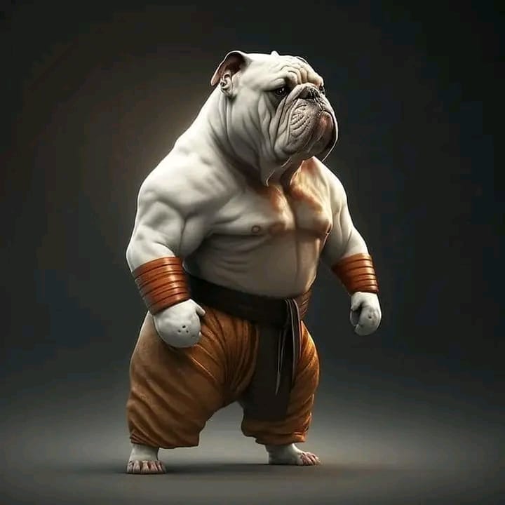cachorro bombado